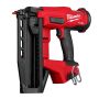 Milwaukee M18 FN16GS-0X FUEL Brushless 16GA Straight Finish Nailer Body Only In Case