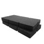 Shadow Foam SFI-TT100250K Trend 100 Insert Twin Pack 50mm Black