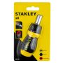 Stanley 0-66-358 Stubby Multi-Bit Ratcheting Screwdriver 6x Pcs