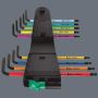 Wera 967/9 TX XL BlackLaser Multicolour 1 Long L-Key Set For TORX Screws x9 Pcs 05024480001