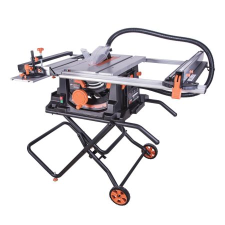 Evolution RAGE5-S 255mm Table Saw With TCT Multi Material Cutting Blade