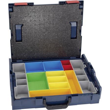 Bosch L-Boxx 102 Case inc 12 Piece Organiser Insert Set 1600A001S3