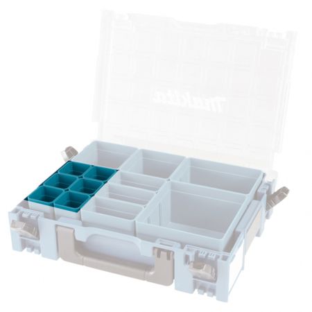 Makita 191X93-3 Makpac Removeable Compartment 50 x 50 mm For Use With Makpac 191X84-4 Organiser Set