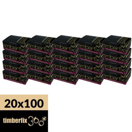 5.0 x 90 mm Timberfix 360 - High Performance Screws Pack of 2000 Pozi
