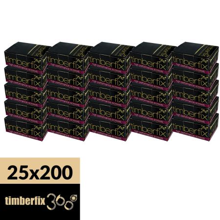 4.0 x 40 mm Timberfix 360 - High Performance Screws Pack of 5000 Pozi