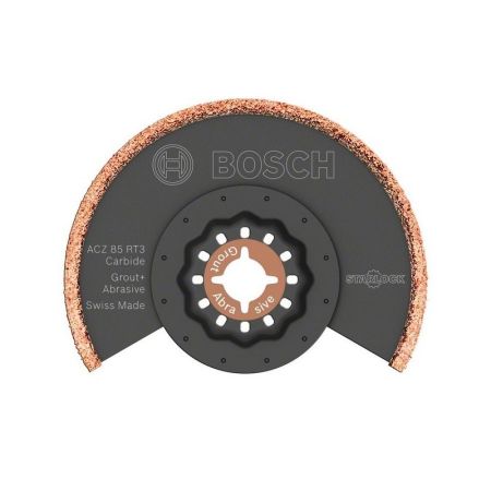 Bosch Starlock ACZ 85 RT3 Carbide RIFF Segment Saw Blade Grout & Abrasive 85mm - 2608661642