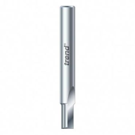Trend 55/1X1/4HSS Aluminium cutter 6.3 mm dia.