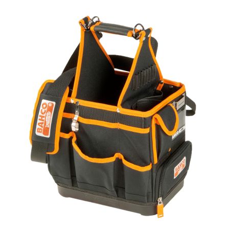 Bahco 4750FB3-12 12" Electrician Open Tool Bag With Rigid Base