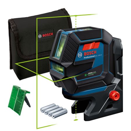 Bosch Professional GCL 2-50 G 10.8v / 12v Green Combi Laser Measuring Tool Inc 4x AA Batts