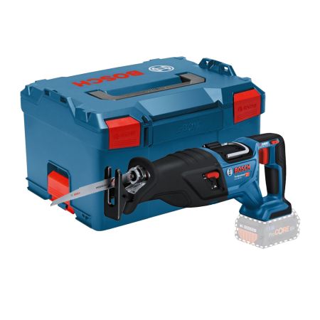 Bosch Professional GSA 18V-28 BITURBO Brushless Reciprocating Saw Body Only In L-Boxx 238 Carry Case