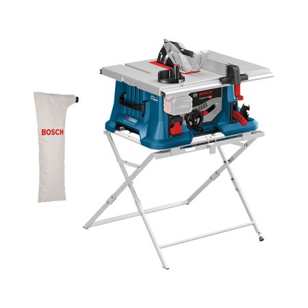 Bosch Professional GTS 18V-216 BITURBO Brushless 216mm Table Saw Body Only Inc Saw Stand