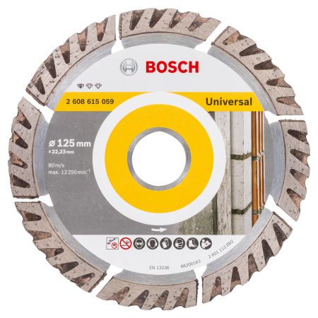 Bosch Standard for Universal Diamond Cutting Disc 125mm 2608615059