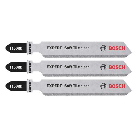 Bosch Expert Soft Tile Clean T 150 RD Jigsaw Blade x3 Pcs 2608900567