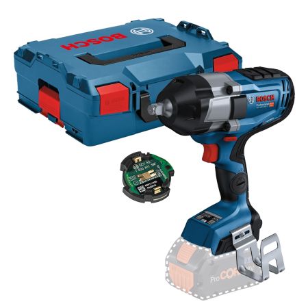 Bosch Professional GDS 18V-1000 C BITURBO Brushless High Torque 1/2" Impact Wrench Body Only In L-Boxx 136