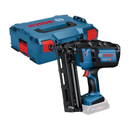 Bosch Professional GNH 18V-64 M Cordless 16 Gauge Finish Nailer Body Only In L-Boxx