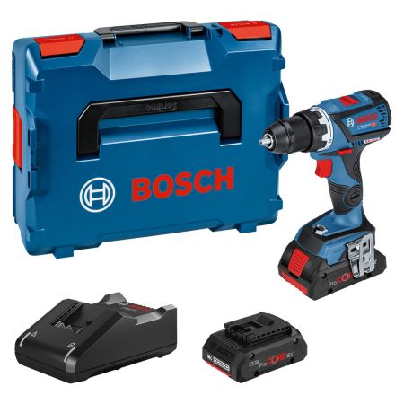 Bosch Professional GSR 18V-60 C Brushless Drill Driver Inc 2x 4.0Ah Batts