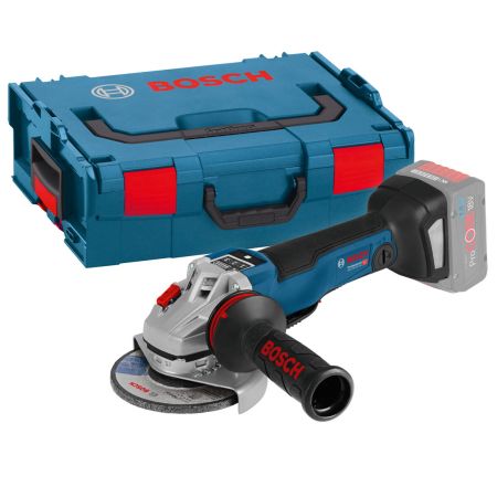 Bosch Professional GWS 18V-125 PSC Brushless 125mm / 5" Angle Grinder Body Only In L-Boxx