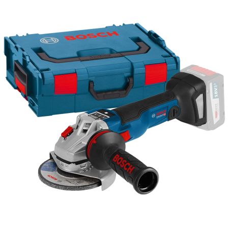 Bosch Professional GWS 18V-125 SC Brushless 125mm / 5" Angle Grinder Body Only In L-Boxx