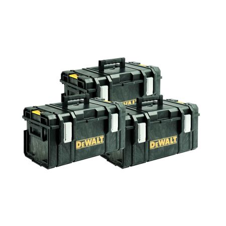 DeWalt 1-70-322 DS300 TOUGHSYSTEM Tool Box Carry Case (Empty) Triple Pack