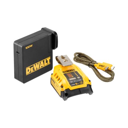 DeWalt DCB094K-GB 18v XR USB Power Delivery Fast Charging Kit