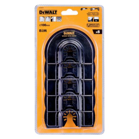 DeWalt DT20729-QZ Flush Cut Multi-Tool Blade x5 Pcs (DT20710-QZ x5)