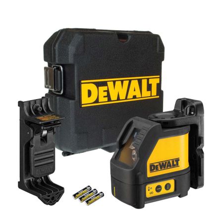DeWalt DW088K Red Beam Self Levelling Cross Line Laser Level Kit