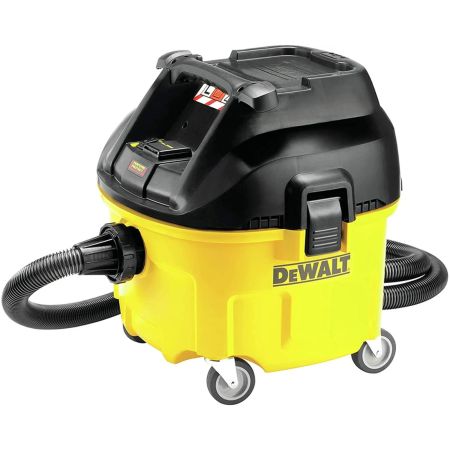 DeWalt DWV901L-GB 30L L-Class Wet & Dry Dust Extractor 240v