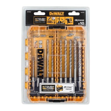 DeWalt DT70753-QZ SDS+ Plus Extreme 2 Drill Bit Set x10 Pcs