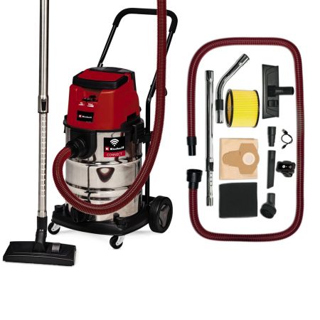 Einhell TP-VC 36/30 S Auto-Solo 18v Twin Power X-Change Cordless Wet & Dry Vacuum Cleaner Body Only