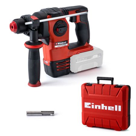 Einhell HEROCCO 18/20 18v Power X-Change Brushless SDS+ Rotary Hammer Body Only In Carry Case
