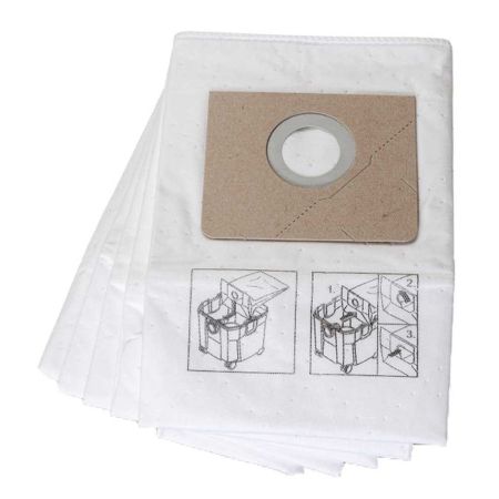 Fein Dustex 35 L Replacement Fleece Filter Bags x5 Pack