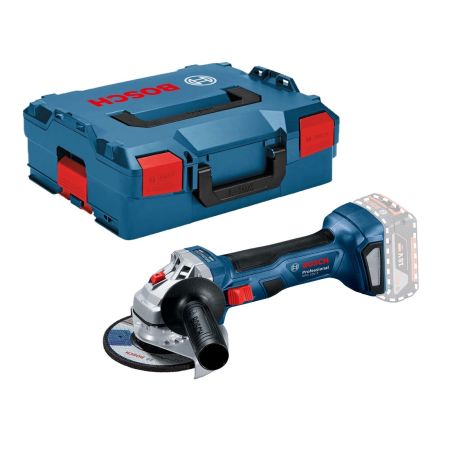 Bosch Professional GWS 18V-7 Brushless 125mm / 5" Angle Grinder Body Only In L-Boxx
