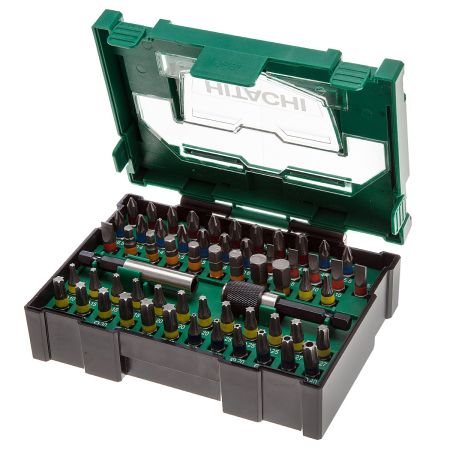 Hitachi 40030024 Stackable Driver Bit Box 60 Pieces