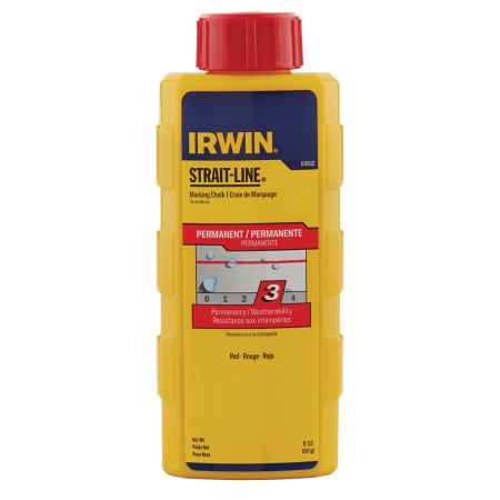 Irwin 64902 Strait-Line Marking Chalk Refill Red