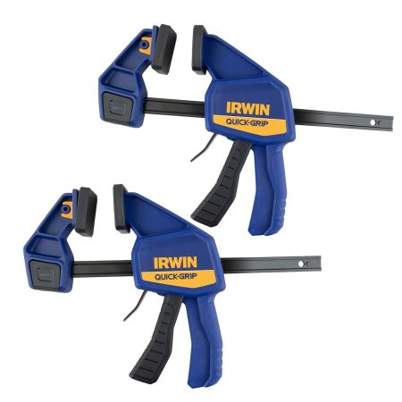 Irwin T5062QCEL7 Quick-Grip Quick Change Bar Clamp Twin Pack 150mm / 6"