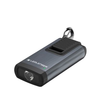 Ledlenser K6R Rechargeable USB Safety Key Ring Floodlight & Alarm Grey 502580