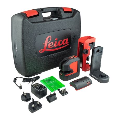 Leica LINO L2G Self Levelling Green Cross Line Laser Kit 35m Range