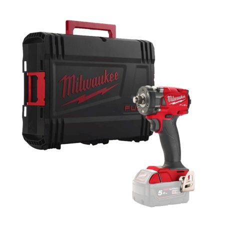 Milwaukee M18 FUEL FIW2F12-0X 18v 1/2" Impact Wrench With Friction Ring Body Only In Carry Case