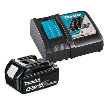 Makita 18v LXT Battery & Charger Kit Inc 1x 4.0Ah Battery & DC18RC Charger
