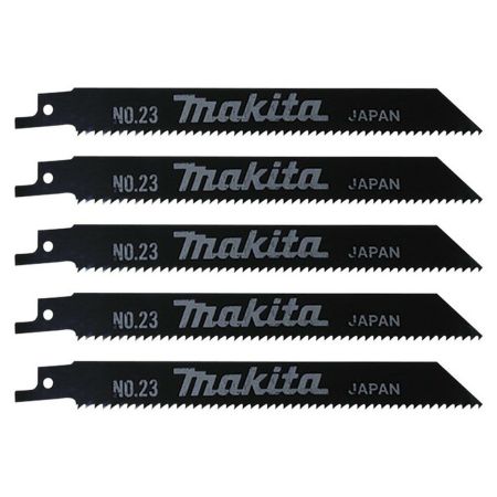 Makita 792148-9 Reciprocating Blade #23 Pack 160mm x 9TPI x5 Pcs