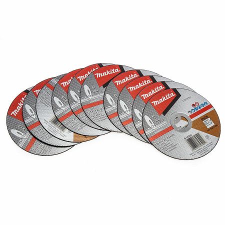 Makita B-12239-10 Thin Slitting Discs For Stainless Steel x10 Pcs 125mm