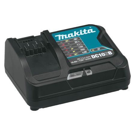 Makita DC10SB 10.8v / 12v MAX CXT Slide Lithium-Ion Fast Battery Charger