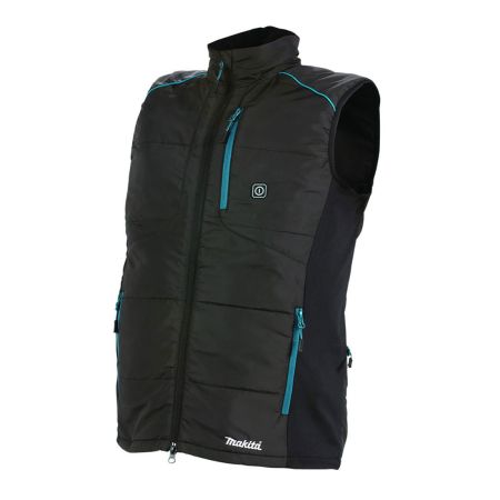 Makita DCV202Z 14.4/18v LXT Heated Vest Black