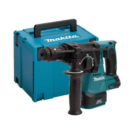 Makita DHR243ZJ 18v LXT 24mm SDS+ Plus Brushless Rotary Hammer Drill Inc QCC In Makpac Carry Case