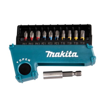 Makita E-03567 Impact Premier Torsion Screw Bit Set In Plastic Case x11 Pcs