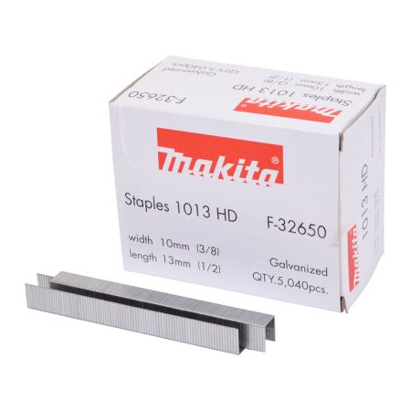 Makita F-32650 10mm x 13mm Crown Staples For DST221 x5040 Pcs
