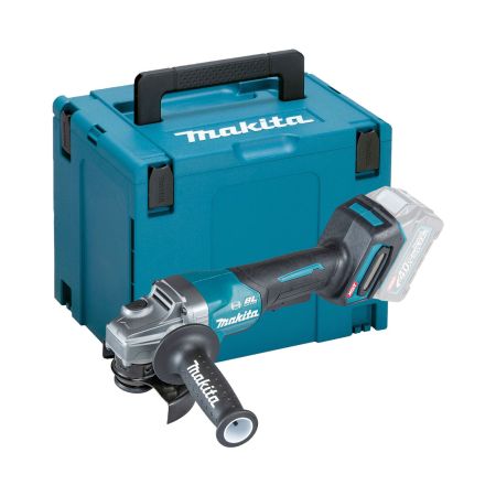 Makita GA012GZ01 40v Max XGT Brushless Paddle Switch 115mm Angle Grinder Body Only In Makpac Carry Case