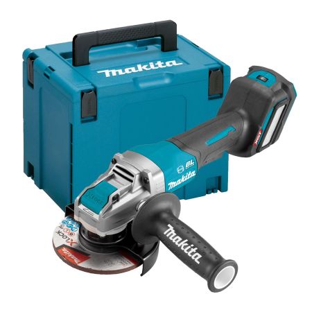 Makita GA041GZ01 40v Max XGT Brushless 125mm Angle Grinder Body Only In Makpac Carry Case