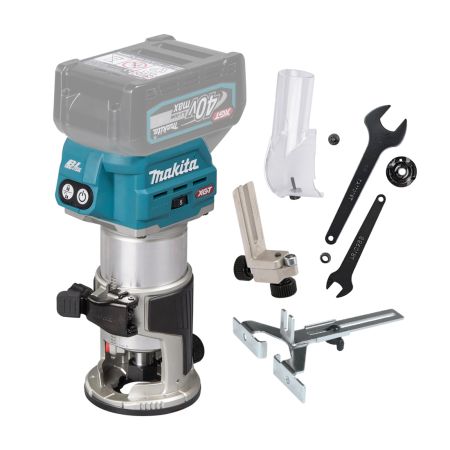 Makita RT001GZ01 40v Max XGT 1/4" & 3/8" Brushless Router Body Only