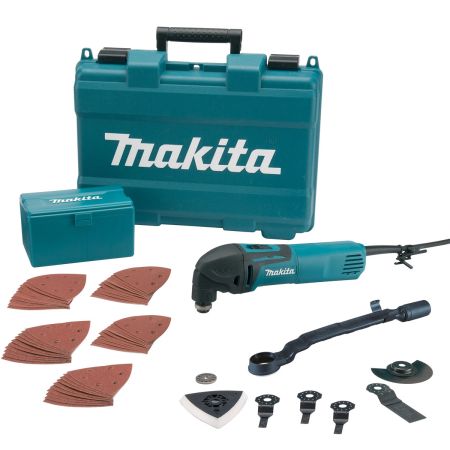 Makita TM3000CX4 320W Multi Cutter inc 57 Accessories